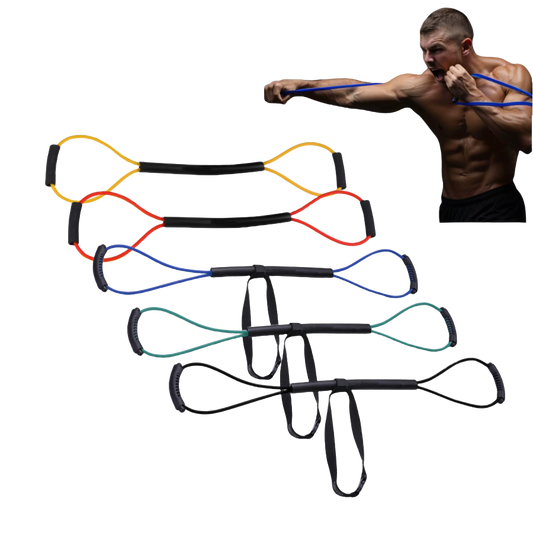 Boxing Resistance Band, Boxing Training Band for Boxing Kickboxing Gym Workout Home Training with Varied Resistance Levels