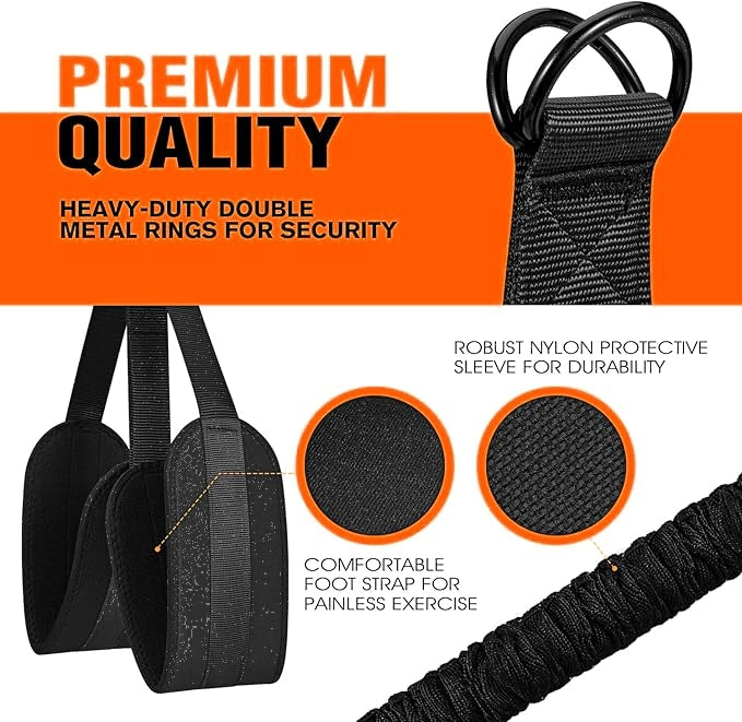 Pull Up Assistance Bands, Resistance Bands for Pull Up Bar Workout, Adjustable Heavy Duty Pull Up Assist Equipment with 4 Assistance Bands, Home Gym Fitness Exercise Strength Training