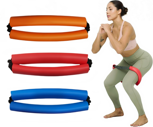 Hip Core System, Loop Resistance Bands for Workout, Glute Workout Bands to Stretch and Strengthen Legs, Butt, HIPS, Thighs and Glutes, Elastic Exercise Equipment for Women, Men